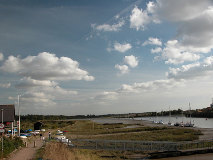 Looking down the Colne away from Wivenhoe