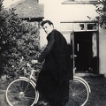 George and his bike, November 1960