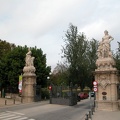 The gates to Barcelona Zoo