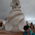 Details on the roof of Casa Mila