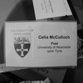 Celia McCulloch, Poet, University of Newcastle upon Tyne