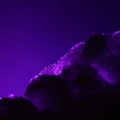 Purple snow