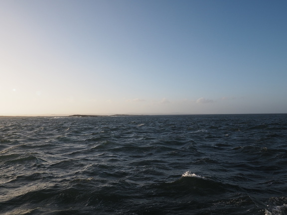 Looking toward the Northumberland coast