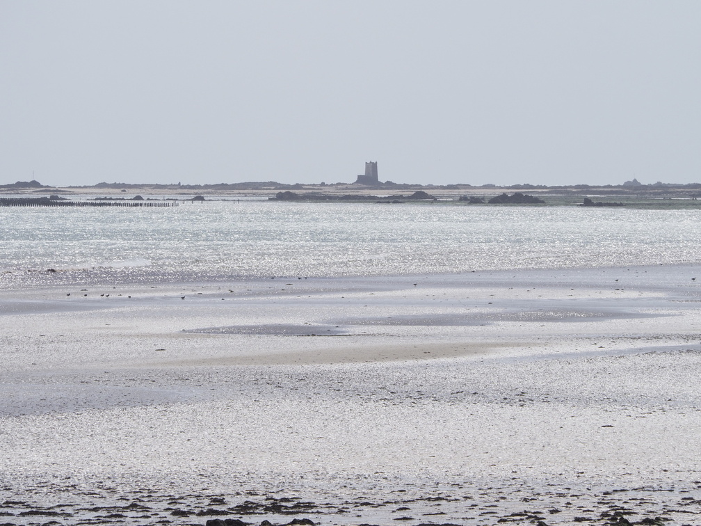 Looking out over Gorey harbour