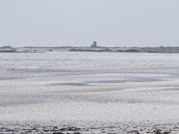 Looking out over Gorey harbour