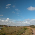 Looking down the Colne at Wivenhoe