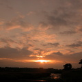 A sunset in Thorrington
