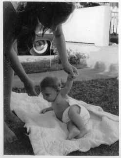 Celia and Anna, June 1959