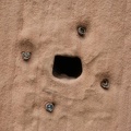 A hole in some sandstone