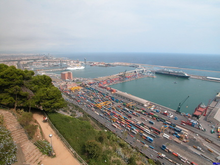 Barcelona port