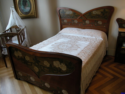 a bed in Casa Mila