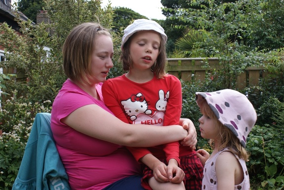 Kirsty, Grace and Mia