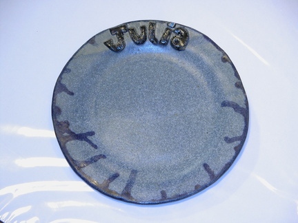 'Julia' plate