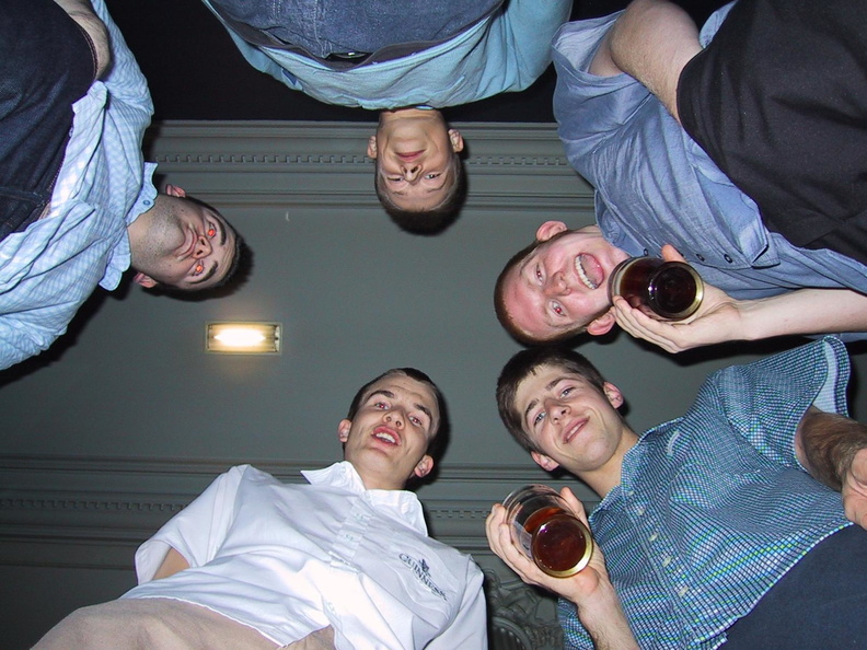 Clockwise from top: Matthew Turner, Smithy, Me, Harris and Peck