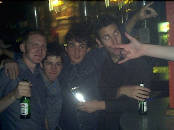 Smithy, Me, James and Martin in Legends