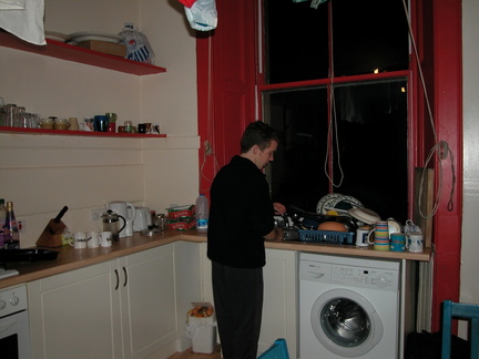 Jack in his kitchen