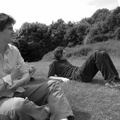 Simon and Ronan in Heaton Park