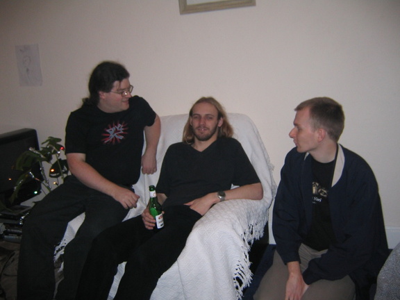 Dan (drunk), Andy and Neil