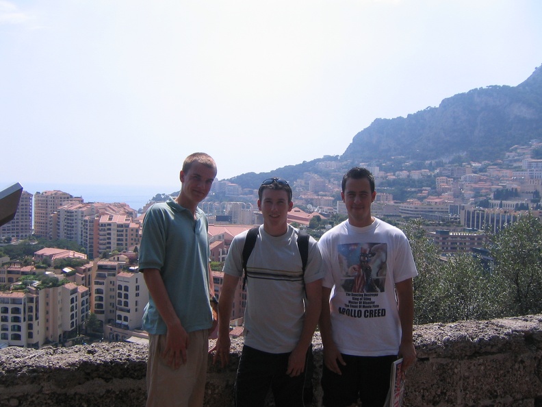 From the top of a hill monte carlo