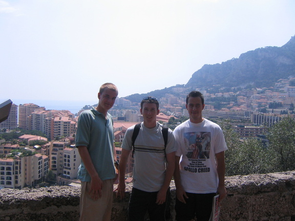 From the top of a hill monte carlo