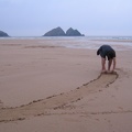 Writing in the sand