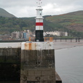Lighthouse on the south pier at Ramsey