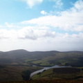Looking towards Douglas from the top of Snaefell