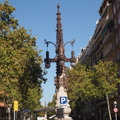 Barcelonan lamp post
