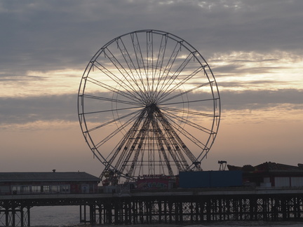 Blackpool ferris wheel