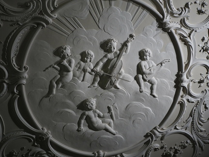 Bas relief ceiling detail