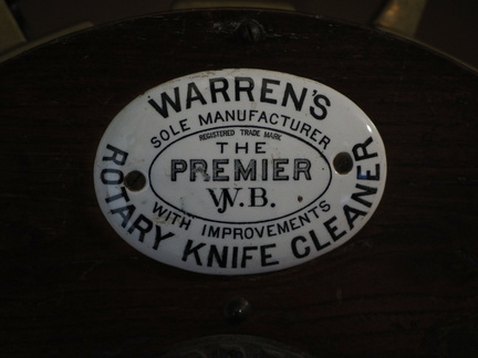Warrens rotary knife cleaner