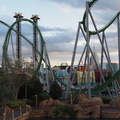 The Hulk rollercoaster