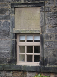 Half-bricked window