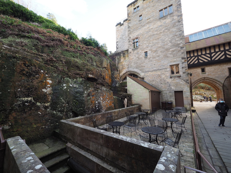 Cragside courtyard