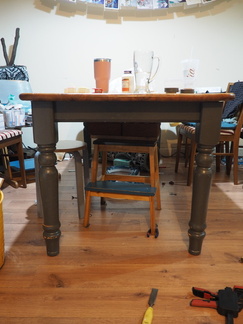 Table with longer legs