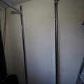 Standing desk wall rails [Unistrut]