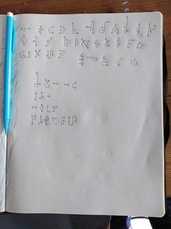 Isaac's alphabet