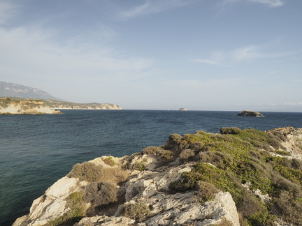 Looking SW from Kefalonia