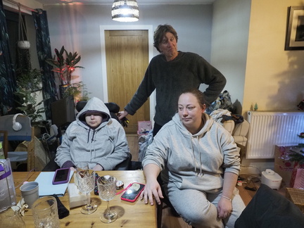 Mia, Si and Kirsty