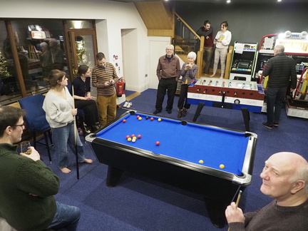 The games room